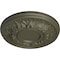 Ekena Millwork Odessa Ceiling Medallion (Fits Canopies up to 2 1/2"), Hand-Painted Witch Hazel, 7 1/2"OD x 1 1/8"P CM07ODWHF - alternate 3